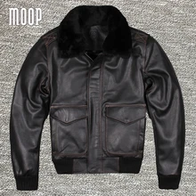 Black genuine leather jacket 100% cowskin motorcycle jacket thick parka chaqueta moto hombre veste cuir homme cappotto LT1069