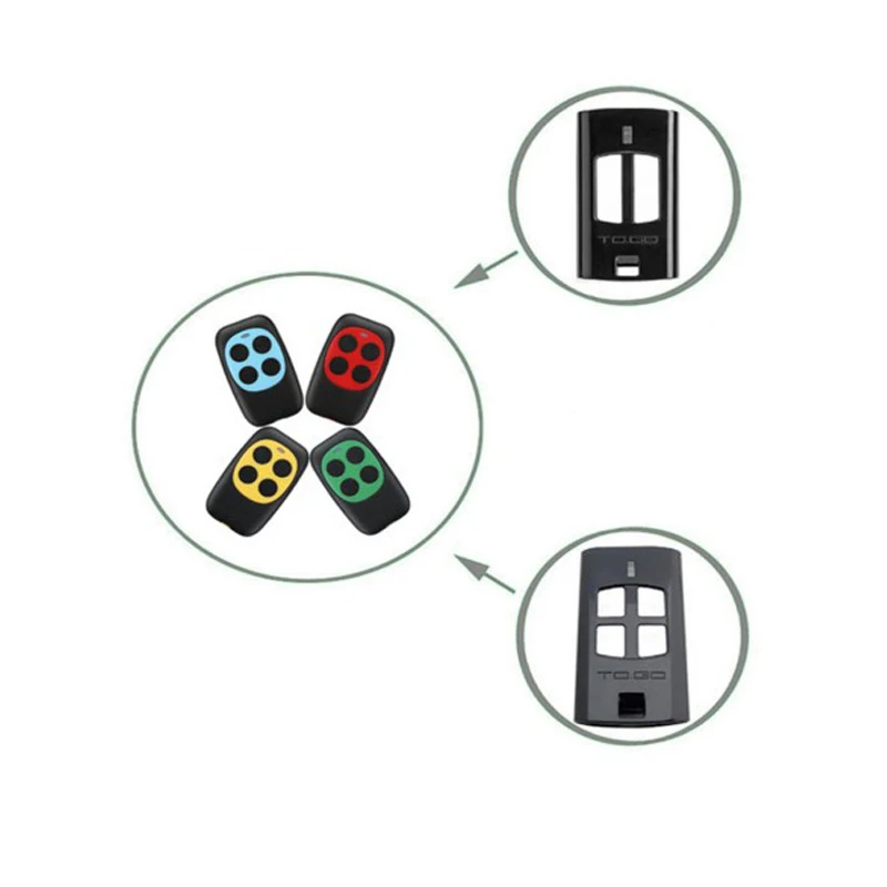 

BENINCA TO.GO 4WK, TO.GO 2WP Garage Door Remote Opener Replacement