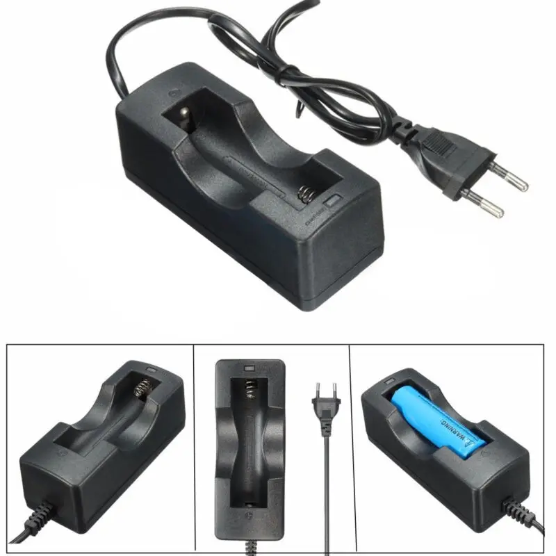 

3800mAH 3.7v 18650 Battery Rechargeable EU Charger New BRC Li-ion Battery Power