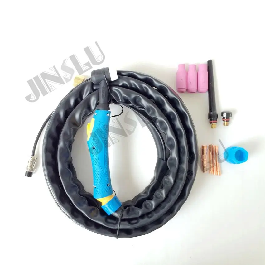 

Tig air cooled welding torch WP-17 4M blue handle