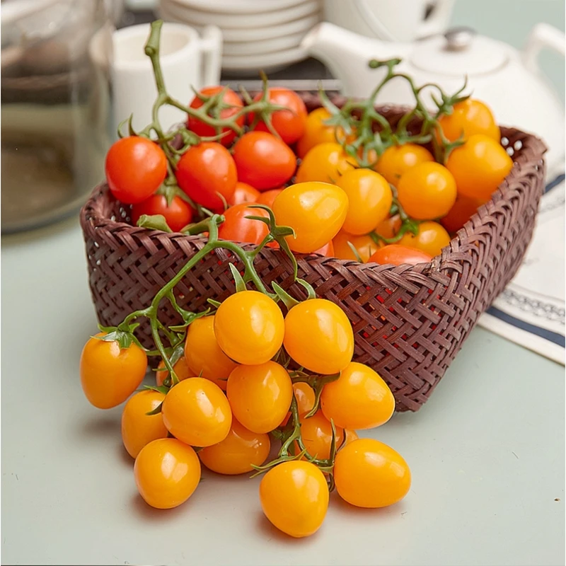 

Simulation fruit model props Virgo, tomato, tomato Home model cabinet decoration