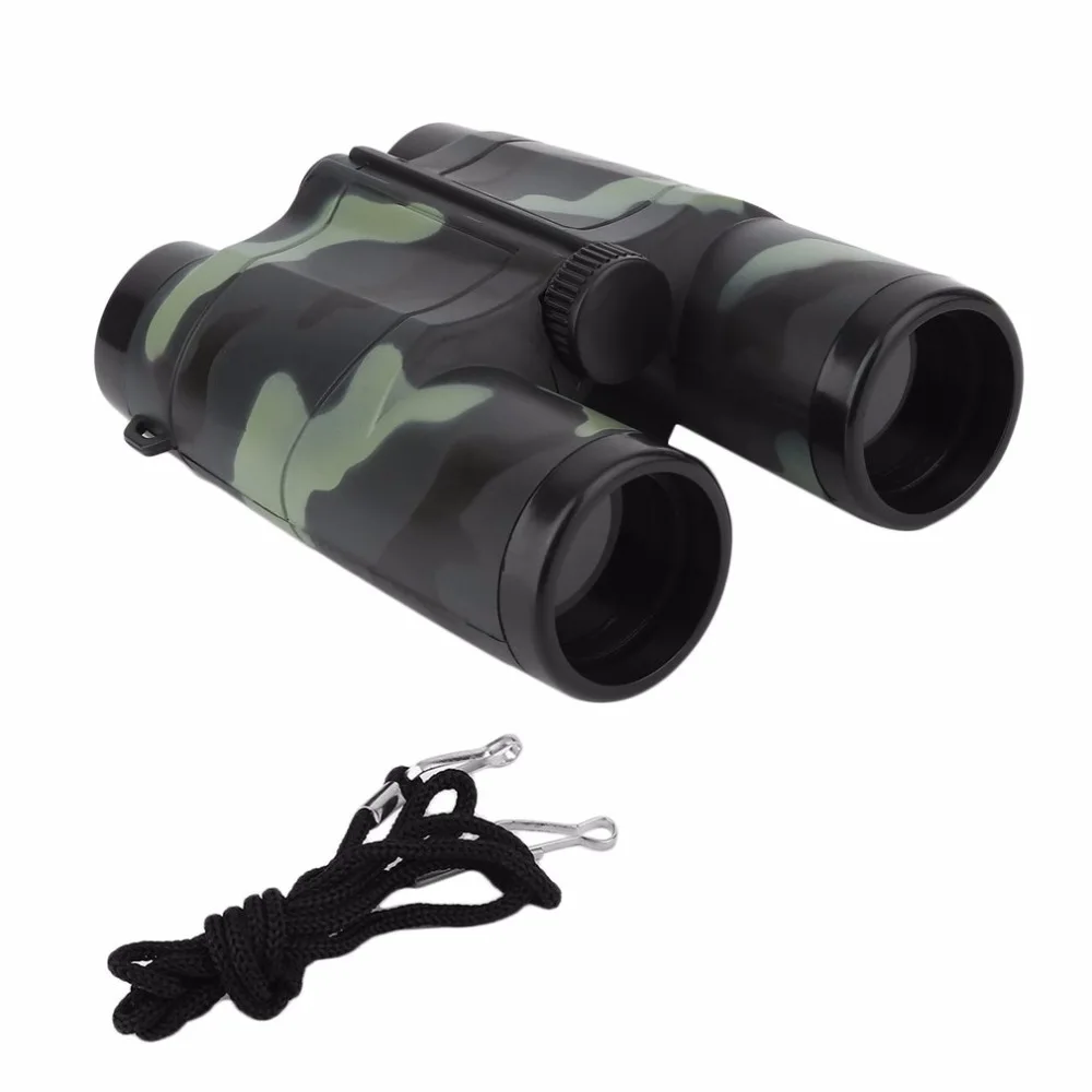 الأطفال للطي في الهواء الطلق مصغرة مناظير تلسكوب نطاق التمويه لعبة فتى المحمولة هدية الصيد الرياضية