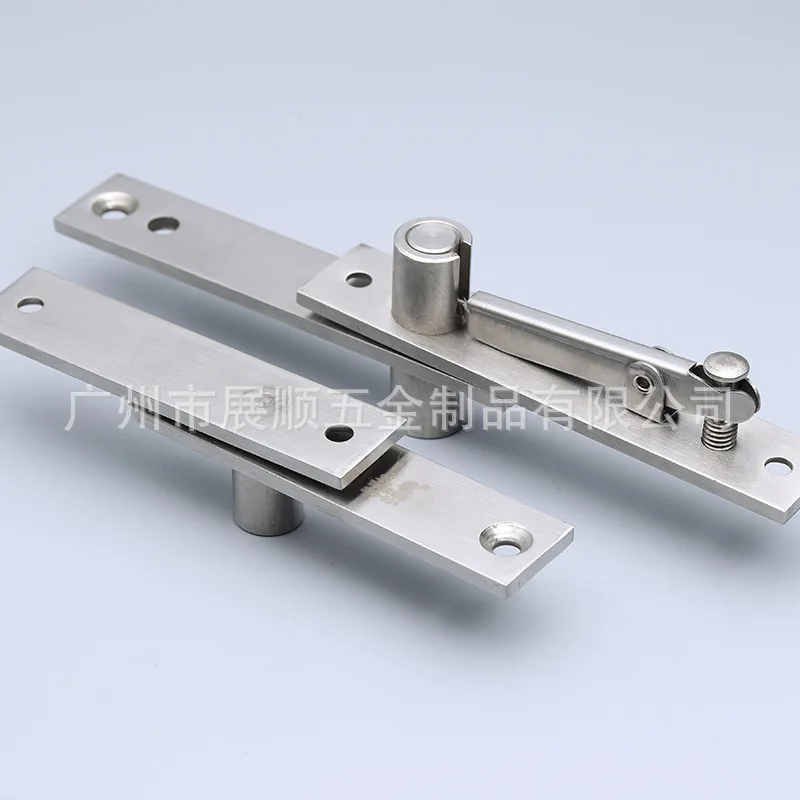 304 Stainless Steel Invisible Door Heaven and Earth Hinge Hidden Upper Lower Furniture Hardware 360 Degree Hinge|Дверные петли| |