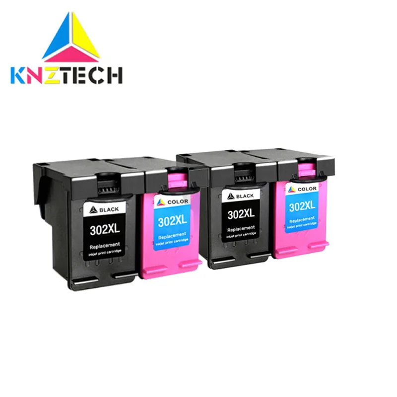 4x Compatible 302XL ink cartridge replacement for 302 XL for hp302 Deskjet 2130 2135 1110 3630 3632 Officejet 3830 3834 4650