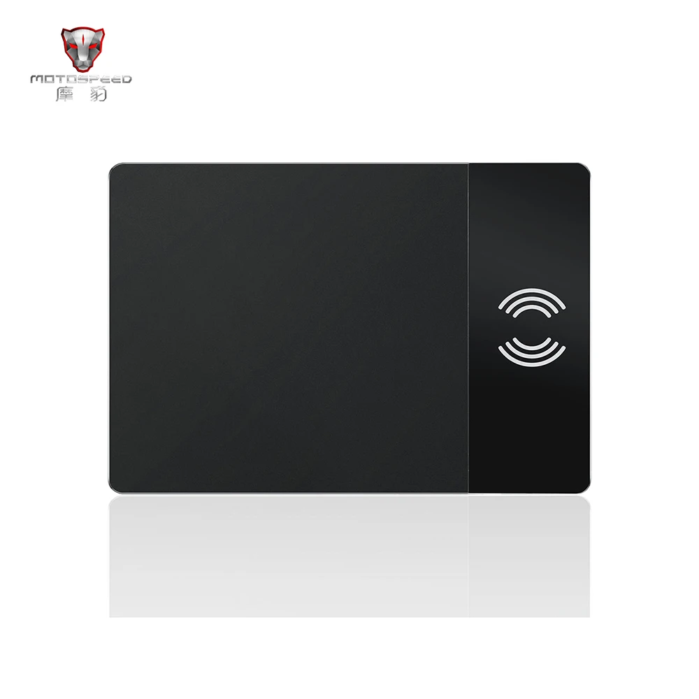 

Mouse Pad Wireless Charging Mouse Pad Wireless Charger Aluminum Alloy Material Mouse Mat for iPhone X / 8/8 Plus SAMSUNG Galaxy
