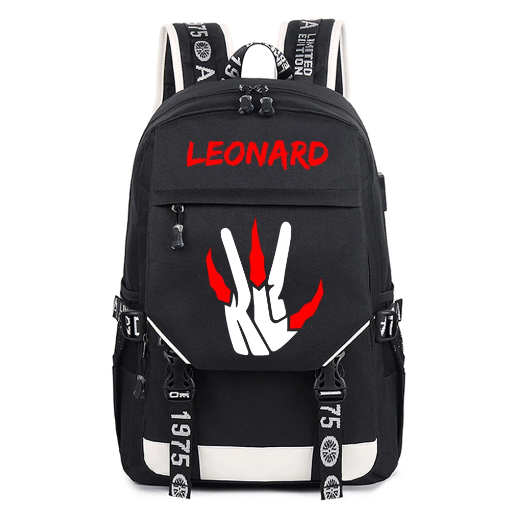 Рюкзак Leonard для ноутбука школьные ранцы мальчиков мужские баскетбольные рюкзаки
