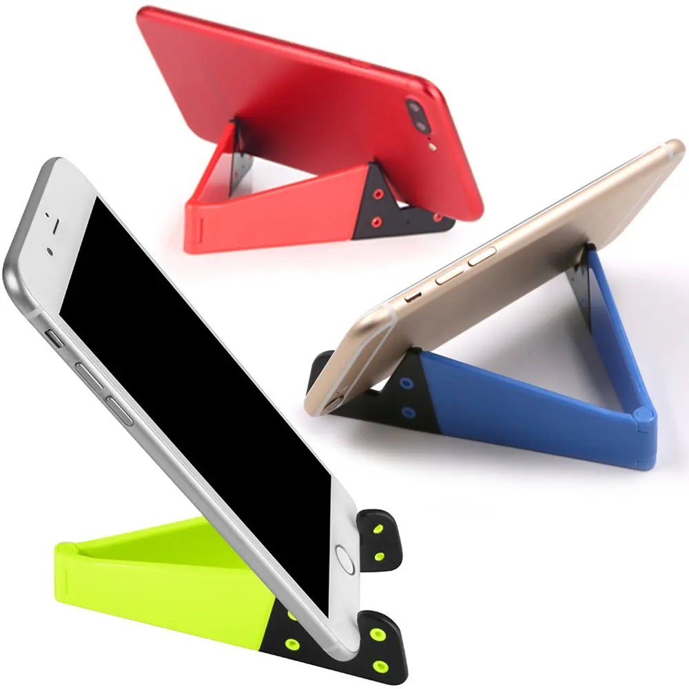 

Olhveitra Universal Folding Mobile Phone Stand Holder For iPhone Samsung Xiaomi mi9 iPad Mini Tablet Mount Support Bracket Desk