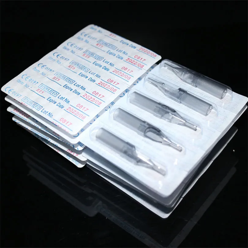 الوشم التموين 50 قطعة/صندوق رمادي قصير البلاستيك العقيمة المتاح الوشم الإبرة نصائح فوهات جولة و شقة rt ft ل الوشم الجسم الفن الوشم التموين 50 قطعة/صندوق رمادي قصير البلاستيك العقيمة المتاح الوشم الإبرة نصائح فوهات جولة و شقة rt ft ل الوشم الجسم الفن