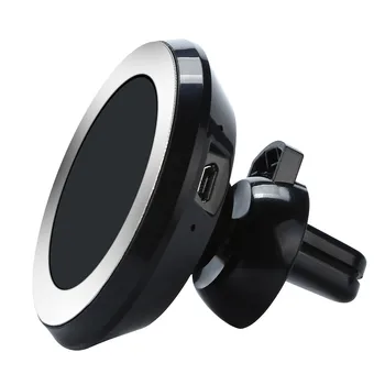 Dropshipping Magnetic Car Charger Mount Air Vent Intelligent technology Qi Wireless Charging for Samsung Note 9  18#830