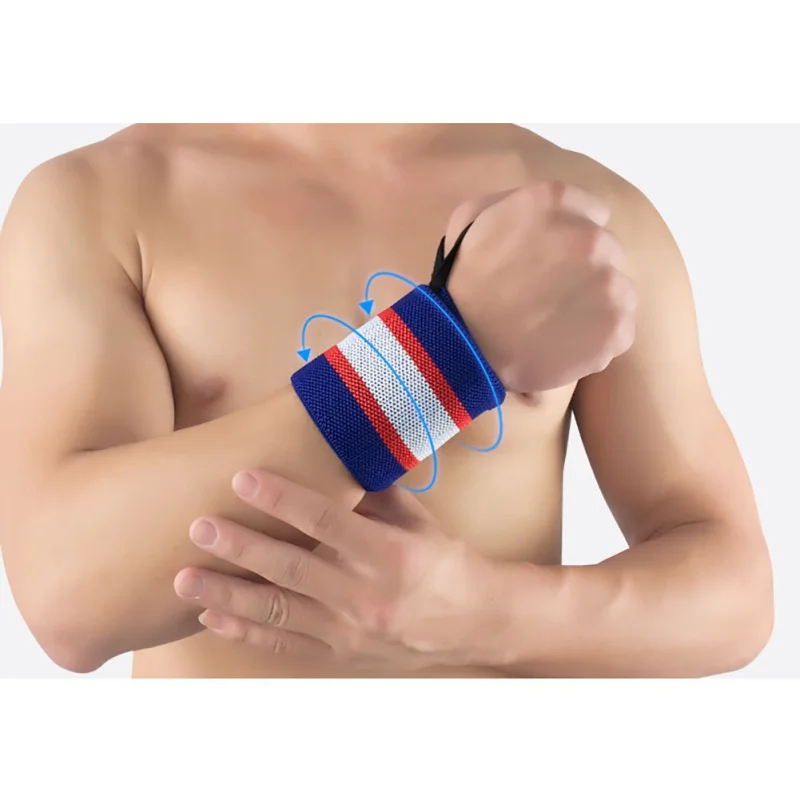 1 шт. поддержка запястья для женщин и мужчин эластичный Анти Растяжение Предплечья обёрточная бумага пояс ручной защитный ремень для тренажерного зала Тяжелая Атлетика Фитнес поддержка запястья