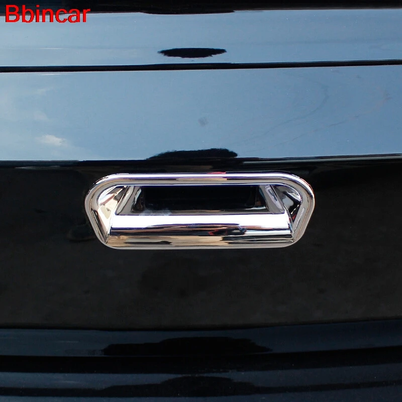 Bbincar ABS Chrome Задняя Крышка багажника дверные ручки Bowl Cover планки Авто Внешние