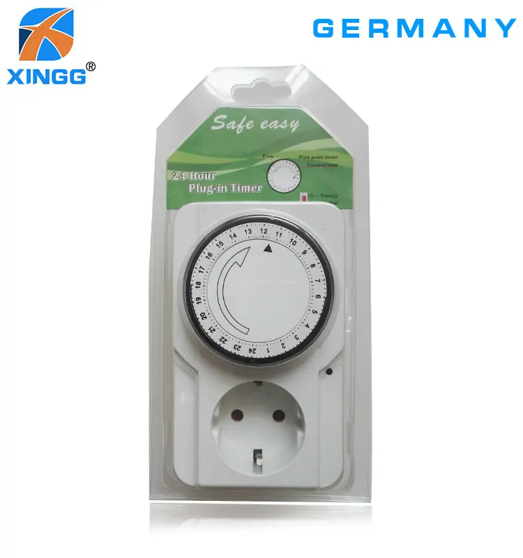 Розетка электрическая программируемая 24 часа 16 А 230 В|timer socket|plug outletpower plug |