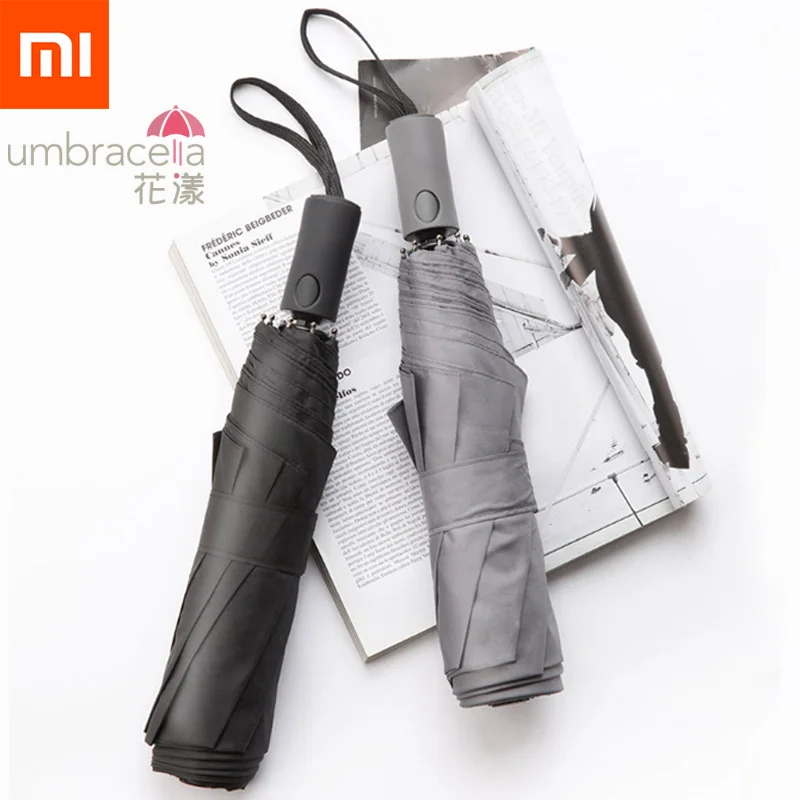 

Xiaomi Mijia Huayang Super Large Automatic Umbrella Anti-UV Strong Rib Anti-strong Wind Rainstorm For Family Excursion Travel