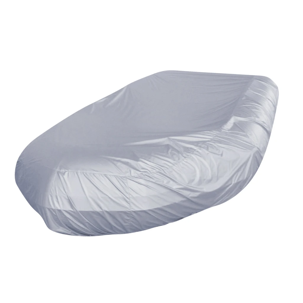 

2.7m Rib Inflatable Boat Dinghy Tender Cover Storage Accessories Waterproof Boat Accessories Marine Light grey
