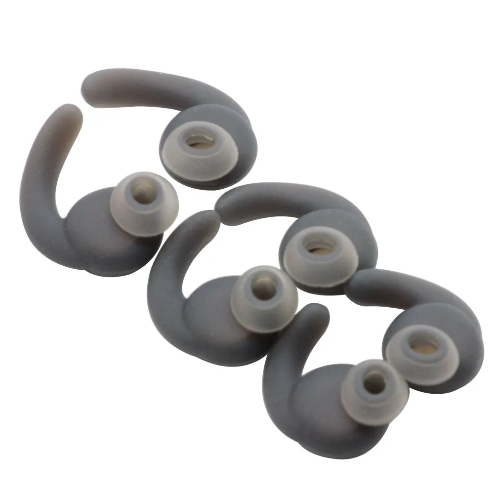 POYATU Portable Mini Zipper Earphone Hard Case Earbuds Eartips For JBL Synchros Reflect BT Ear Tips Silicone Ear Tips Buds  (2)