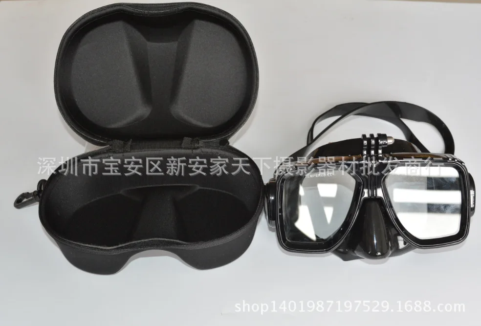 Для GoPro аксессуары для GoPro Hero 1/2/3/3+/4 Плавание очки маска для дайвинга для крепления экшн-Камера Cam