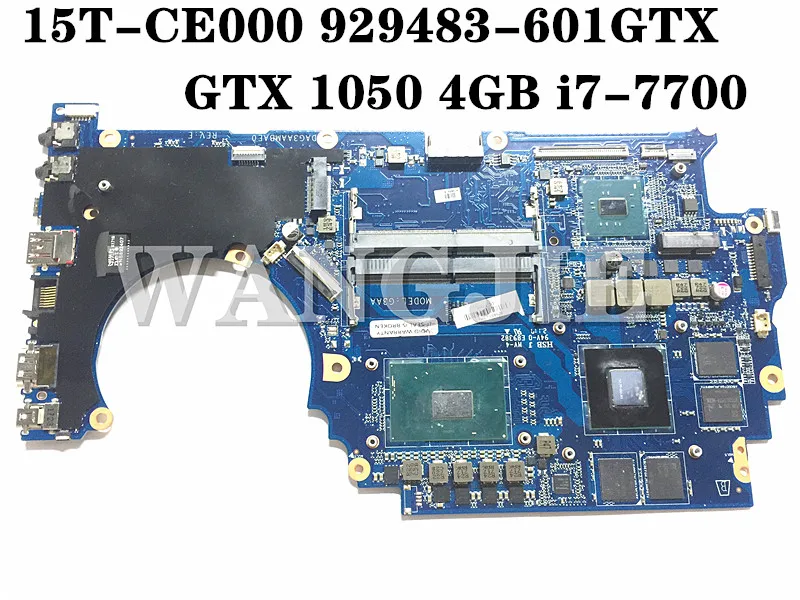 Материнская плата для hp 15 ce 15t ноутбука 929483 601 TPN Q194 GTX 1050 4 Гб DAG3AAMBAF0 работает