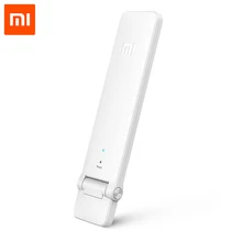 Xiaomi Wi-Fi ретранслятор 2 усилитель-удлинитель 2 Универсальный Repitidor Wi-Fi адаптер 300 Мбит/с 802.11n Беспроводной усилитель сигнала WiFi сигнала