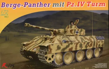 

RealTS Draon model 7508 1/72 Berge-Panther mit Pz.Kpfw.IV Turm plastic model kit