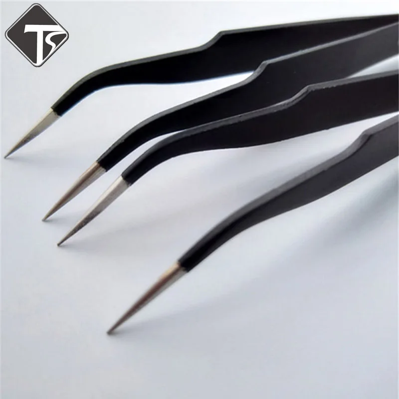 

1PC Excellent Mutifunction Ceramic Tweezers with Stainless Steel Handle Rebuild DIY tool E-Cigarette Accessories For Wire Coil
