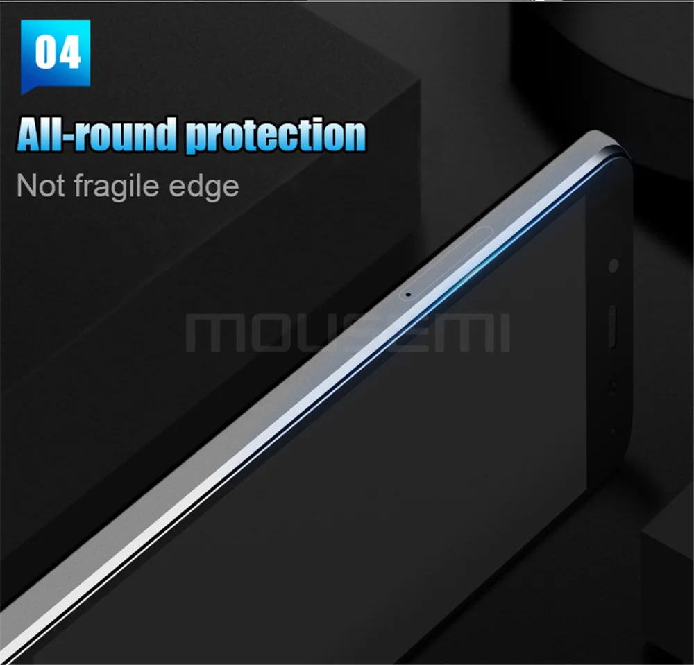 MOUSEMI Screen Protector 4x For Xiaomi Redmi Glass Protective Film 9H Full Cover Tempered Glass For Xiaomi Redmi 4x Note 4 Pro (7)