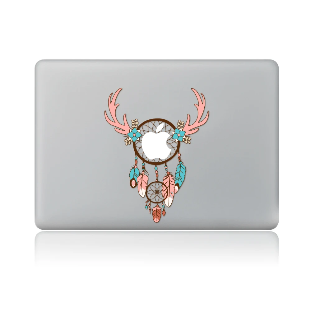 Рога Dream Catcher Виниловая наклейка для ноутбука Стикеры для MacBook Pro Air 13 дюймов мультфильм ноутбук кожи основа для Mac Book