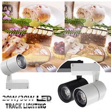 Современный светодиодный контрольная лампа 4000k 20/30W 15 ° COB одежда обувь прожектор арт декоративный потолок