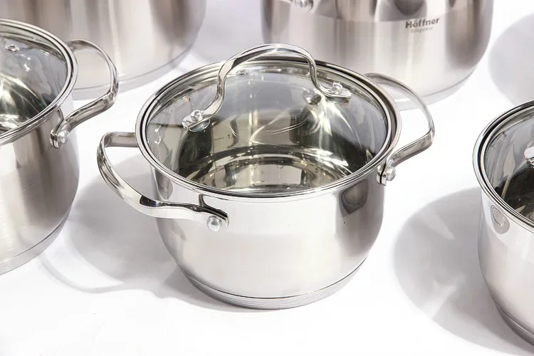 Кастрюля SUS#18/10, кастрюля, однокомпонентная кастрюля, кастрюля для молока, кухонная посуда, кастрюля, кастрюля для супа, кастрюля для готовки