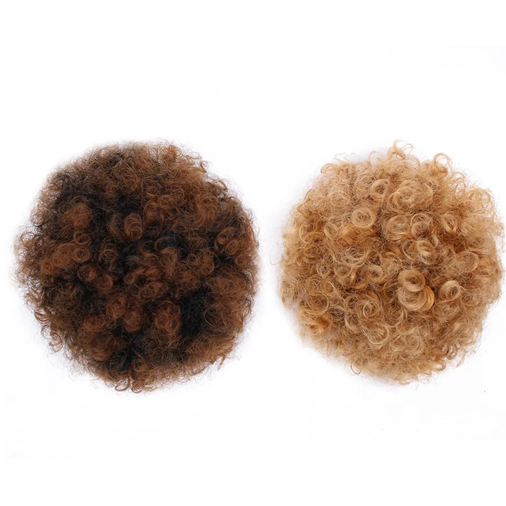 Top Quality Fashion Pretty Woman Lady Girl Soft Ponytail Holder Hairpiece Afro Puff Wig Hair Ring Bun Party Gift Dropshipping Top Quality Fashion Pretty Woman Lady Girl Soft Ponytail Holder Hairpiece Afro Puff Wig Hair Ring Bun Party Gift Dropshipping