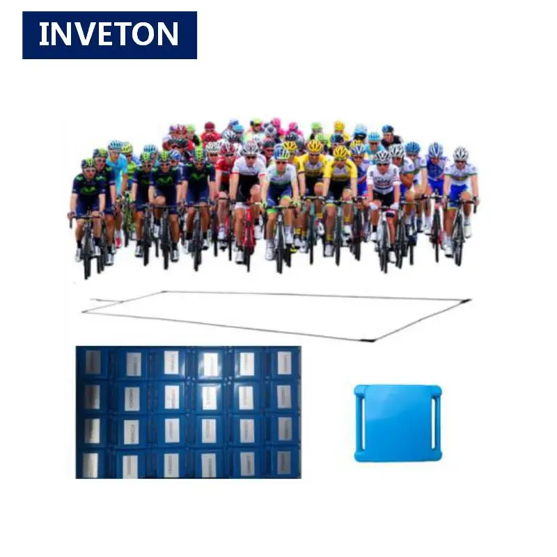 

Outdoor events rfid uhf active decoder reader(125 kHz + 2.4GHz) for high speed sports Mountain bike motorcycle timing system