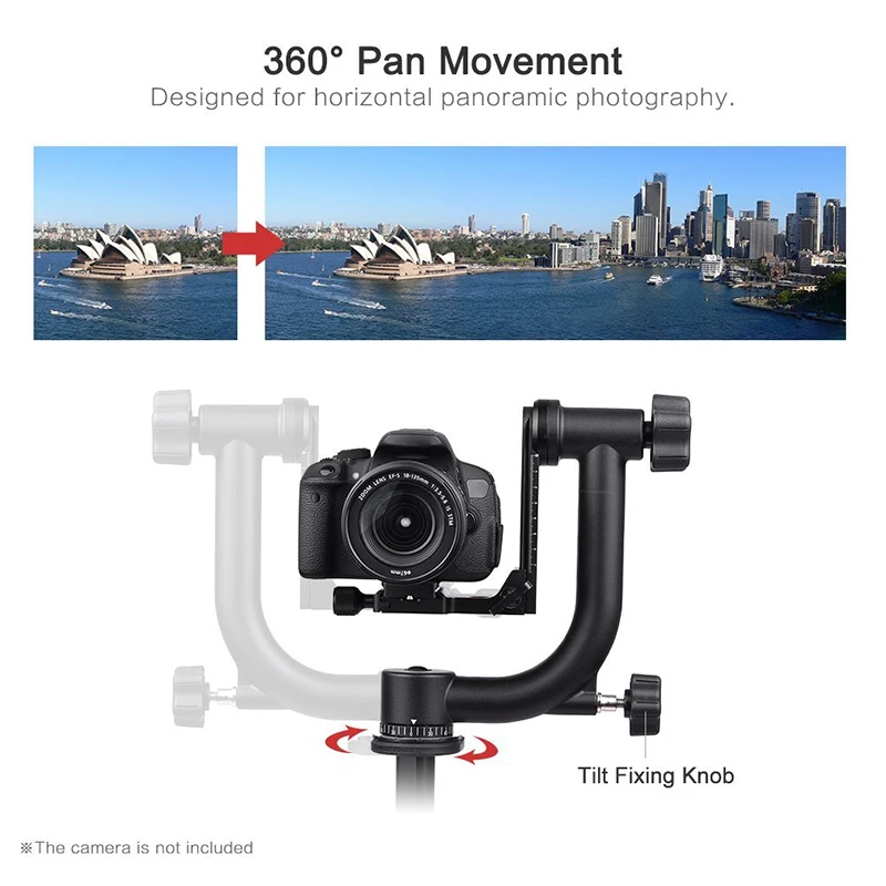Panoramic Gimbal Tripod tray 7
