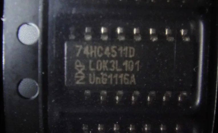 

Parts 74HC4511D SOP16 PHI New and original
