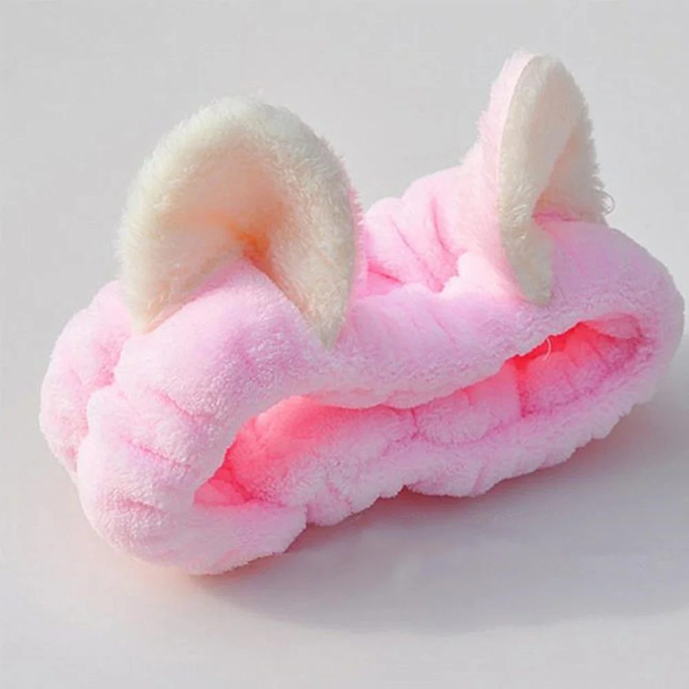 Girls Cat Ears Headband Hairband Makeup Face Clean Spa Fluffy Hair Band Lovely Z Girls Cat Ears Headband Hairband Makeup Face Clean Spa Fluffy Hair Band Lovely Z