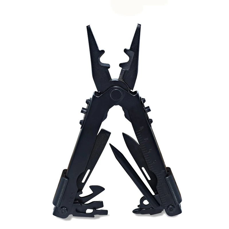 

Outdoor Tools Folding Plier With Scale Multifunction Wire Cutter Screwdriver Knife Saw Protable Travel Survival Tool Keychain