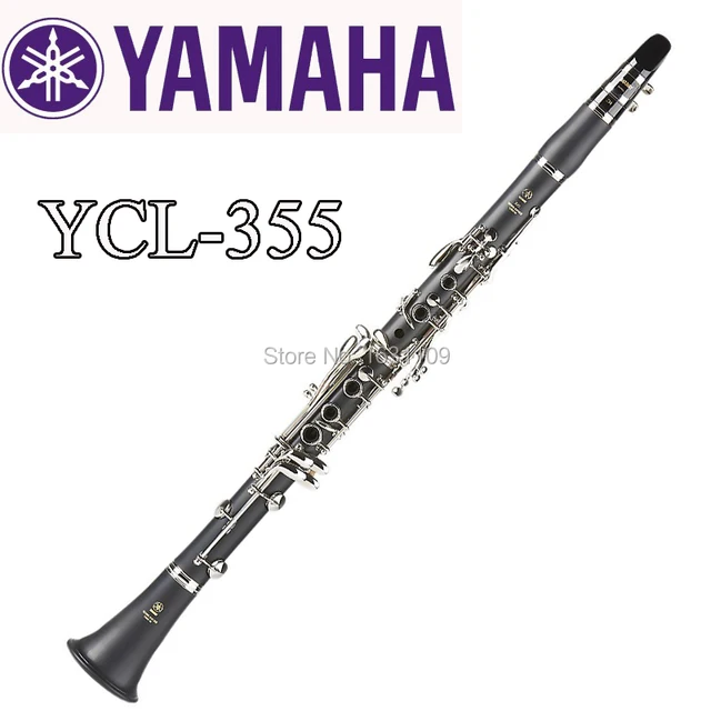 Cheap Free Shipping Hot Sale New High quality Brand Clarinet YCL-355 17 key drop B Clarinet Silver plated keys clarinete
