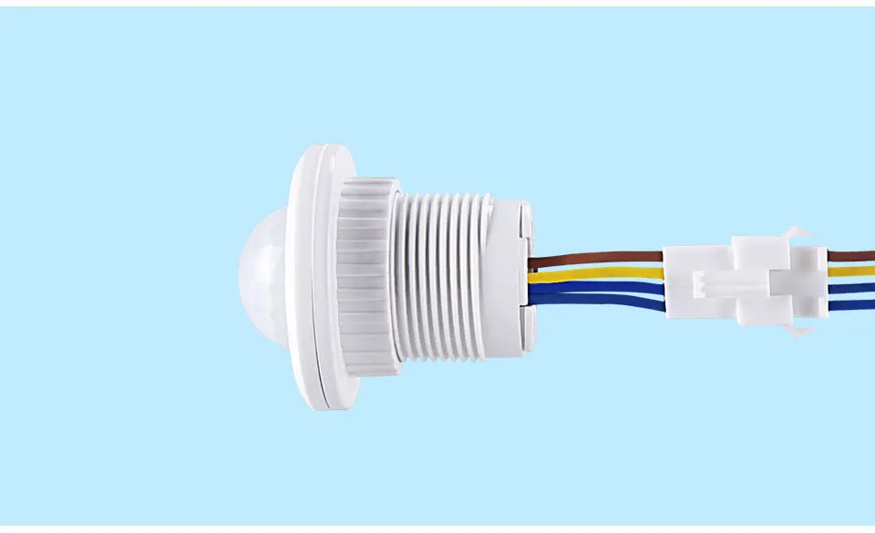 Adjustable LED PIR Infrared Ray Motion Sensor Switch Time Delay Adjustable Mode Detector Switch For Home Lighting LED Lamp (19)