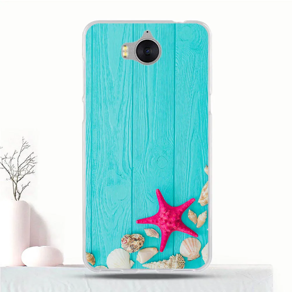 Милый чехол для телефона Huawei Y5 2017 3D мягкий силиконовый из ТПУ Y6 задние чехлы III 3