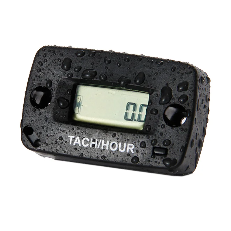 

Inductive Tachometer Digital Tach RPM Hour Meter IP68 for Gas Engine Mower ATV Motorcycle Snowmobile Jet Ski Motocross Pit Bike