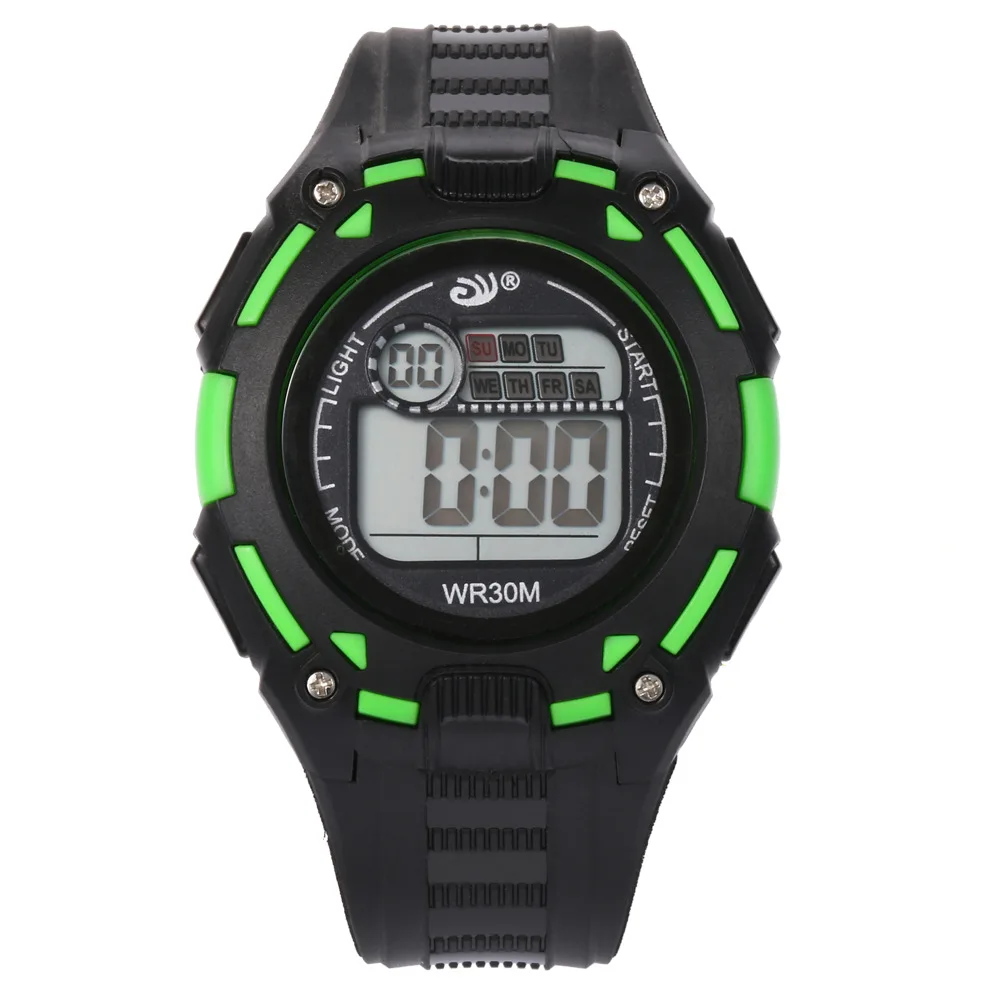 Unisex Watches Silicone Strap Wristwatch Fashion Men's and Women's Life Waterproof Children Electronic Watch Student Clock Reloj