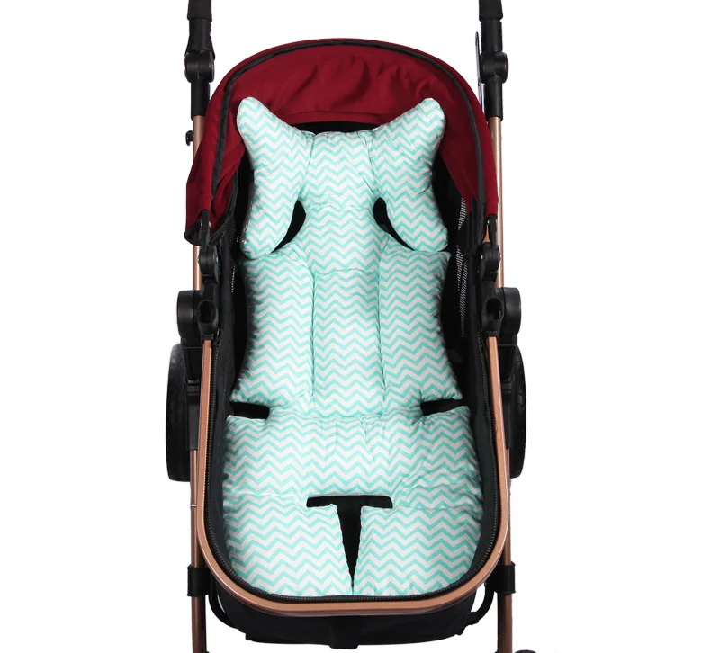 1 шт. детская коляска хлопковый матрас детская обеденная подушка для сиденья безопасности сиденья уплотненная подушка
