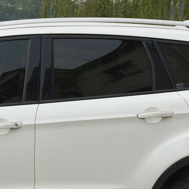 100x50 см 1 шт. автомобильный домашний оконный оттенок 20% VLT черная пленка Фольга наклейка+ скребок легко установить и удалить наклейки
