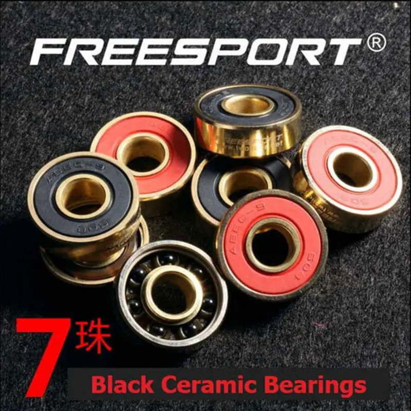 8 قطع FreeSport 608 ABEC-7 أسود السيراميك محامل 8*22*7 ملليمتر استخدام ل Longboard زلاجات دوارة حيلة عجلات سكوتر محامل 8 قطع FreeSport 608 ABEC-7 أسود السيراميك محامل 8*22*7 ملليمتر استخدام ل Longboard زلاجات دوارة حيلة عجلات سكوتر محامل