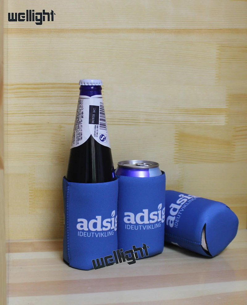 1000pcs Customize Design Good Quality Neoprene Can Coolers Stubby Beer