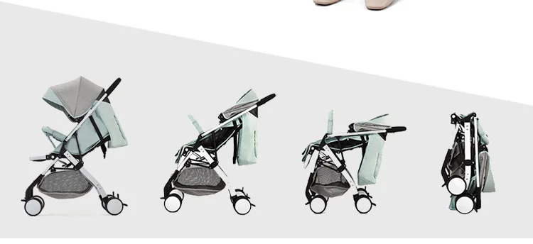 4,9 кг детские коляски можно легко сложить на плоскости Сверхлегкий, Портативный baby мини-зонтик амортизатор