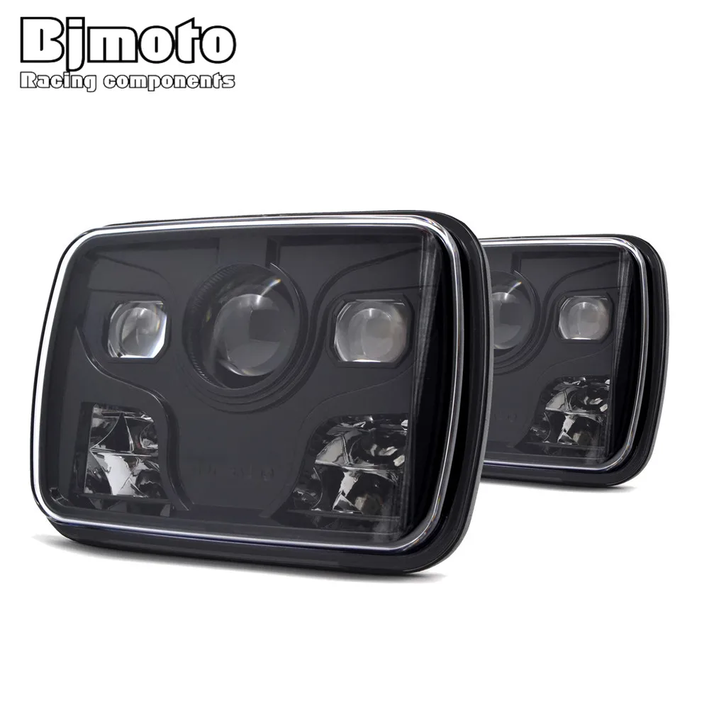 

BJMOTO Day Running Light Spotlights for Jeep Wrangler Jeep Headlight Accessories IP67 Led Driving Light Cay Styling Auto 60W