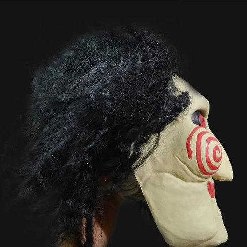 Джиг Пилы кукольный маска Хэллоуин маска для косплея реквизит костюмированный бал