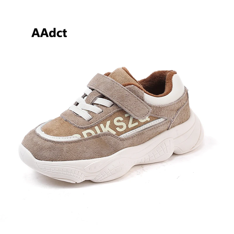 

AAdct winter warm children casual shoes cotton fashion kids shoes for boys sneakers running sports girls shoes High-quality