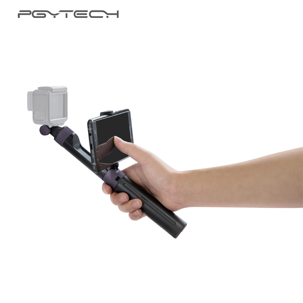 PGYTECH Osmo карманная селфи палка рукоятка и штатив для Osmo Pocket/Gopro Hero 6 5 4/Xiaomi Yi аксессуары для экшн-камеры