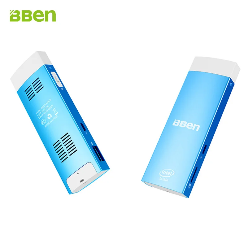Bben MN1S mini pc with quad core intel z8350 cpu built in cooling Fan 2GB 32GB