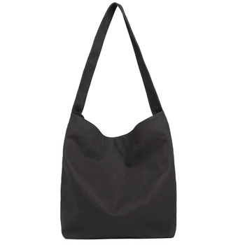

New trend Women shoulder bag large capacity solid color canvas Women bag casual simple high quality Women handbags bag